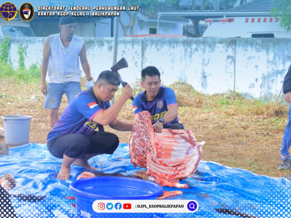 Bagikan Hewan Qurban Ke Masyarakat