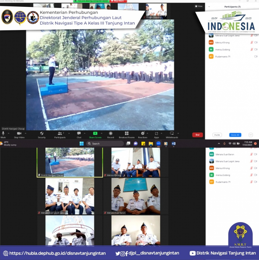 Apel Pagi Distrik Tanjung Intan