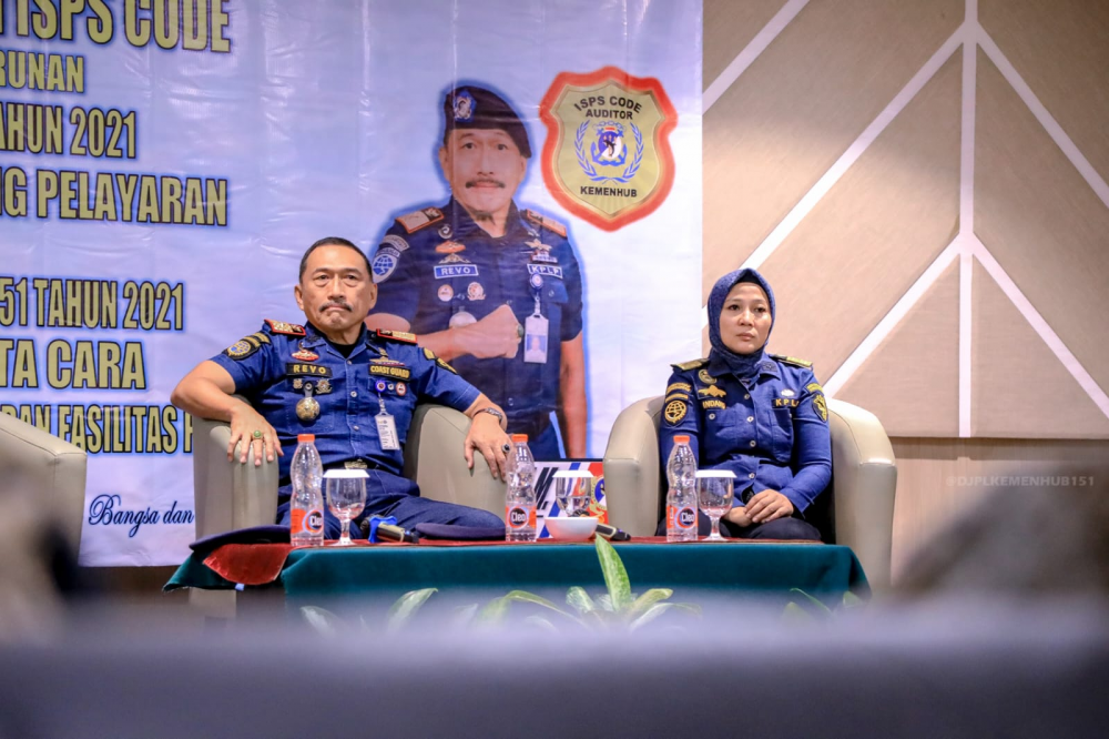 GELAR BIMTEK ISPS CODE, UPAYA KEMENHUB PASTIKAN KAPAL DAN FASILITAS PELABUHAN AMAN