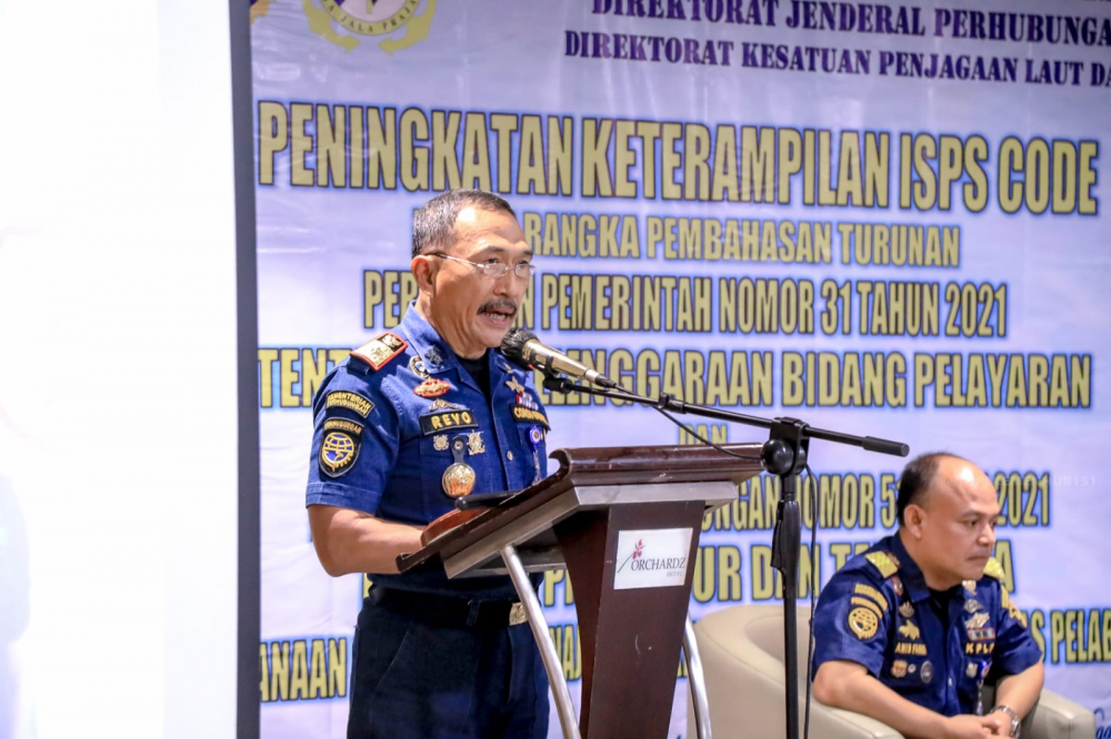 GELAR BIMTEK ISPS CODE, UPAYA KEMENHUB PASTIKAN KAPAL DAN FASILITAS PELABUHAN AMAN