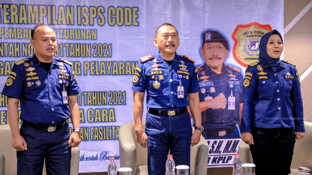 GELAR BIMTEK ISPS CODE, UPAYA KEMENHUB PASTIKAN KAPAL DAN FASILITAS PELABUHAN AMAN