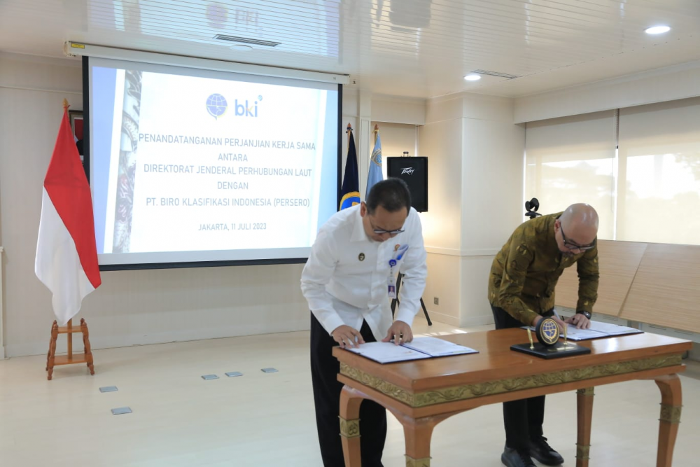 KEMENHUB PERPANJANG PELIMPAHAN KEWENANGAN SERTIFIKASI STATUTORIA KAPAL KEPADA PT. BKI
