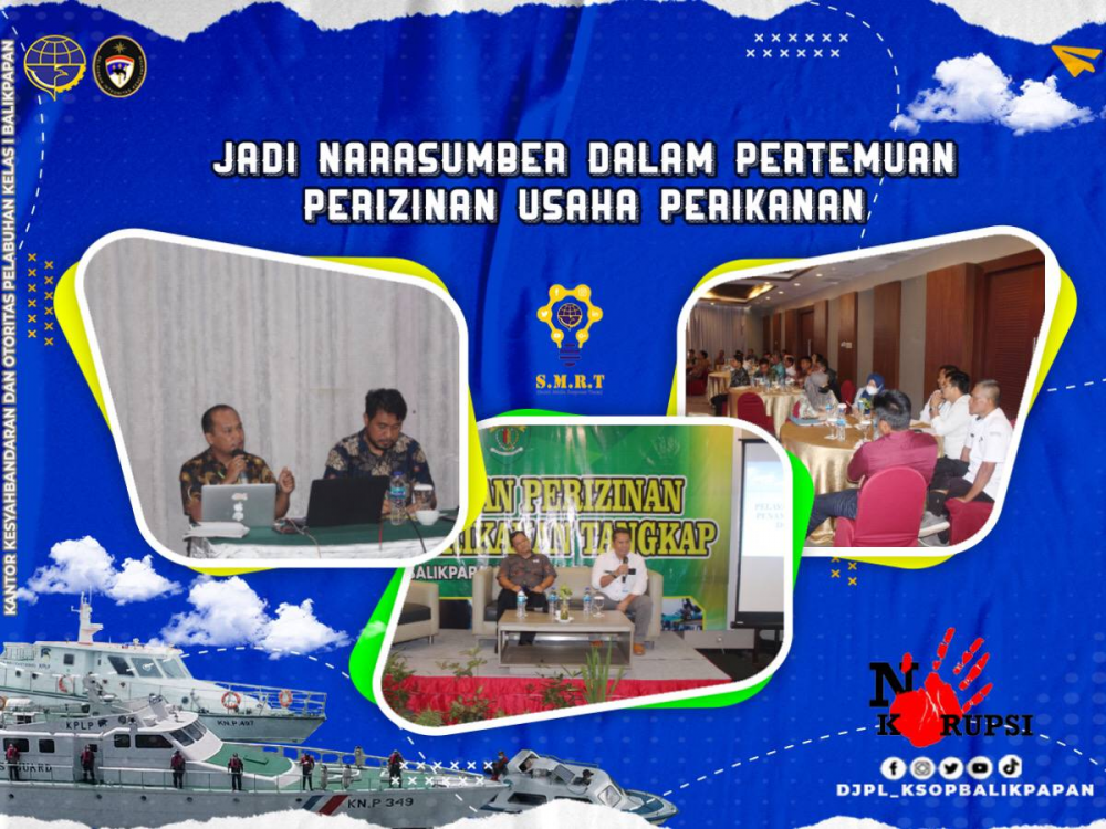 Judul : Jadi Narasumber Dalam Pertemuan Perizinan Usaha Perikanan