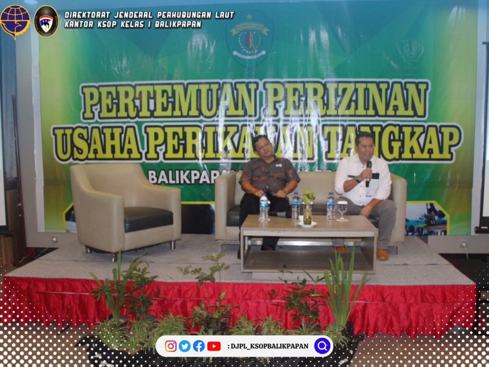 Judul : Jadi Narasumber Dalam Pertemuan Perizinan Usaha Perikanan