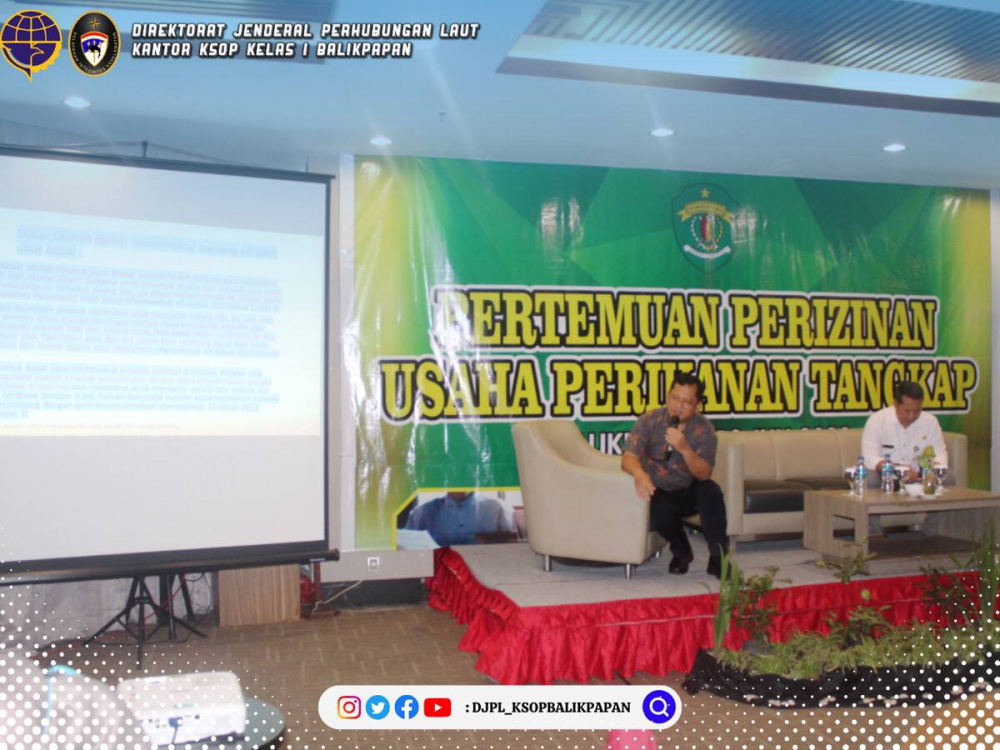 Judul : Jadi Narasumber Dalam Pertemuan Perizinan Usaha Perikanan