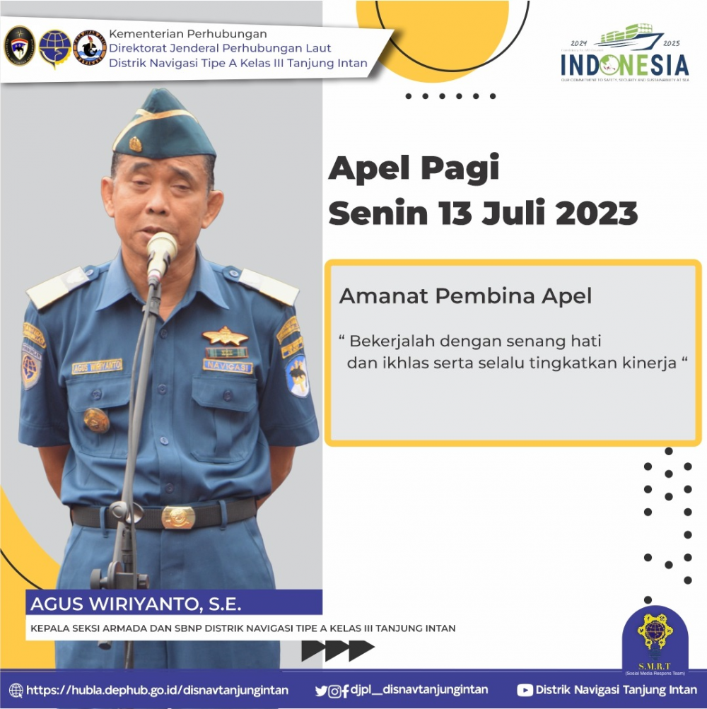 Apel Pagi Distrik Tanjung Intan