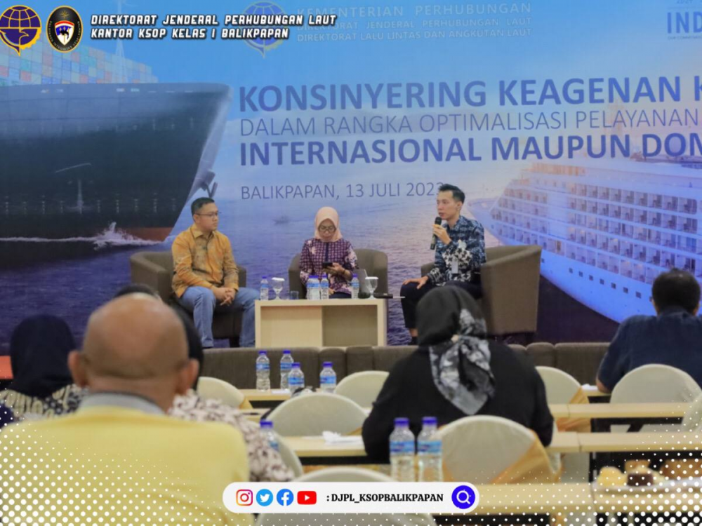 Konsinyering Keagenan Kapal Dalam Rangka Optimalisasi Pelayanan SIMLALA International Maupun Domestik