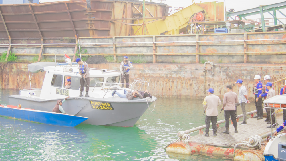 Drill dan Exercise ISPS Code di Tersus PT. Indominco&nbsp;Mandiri