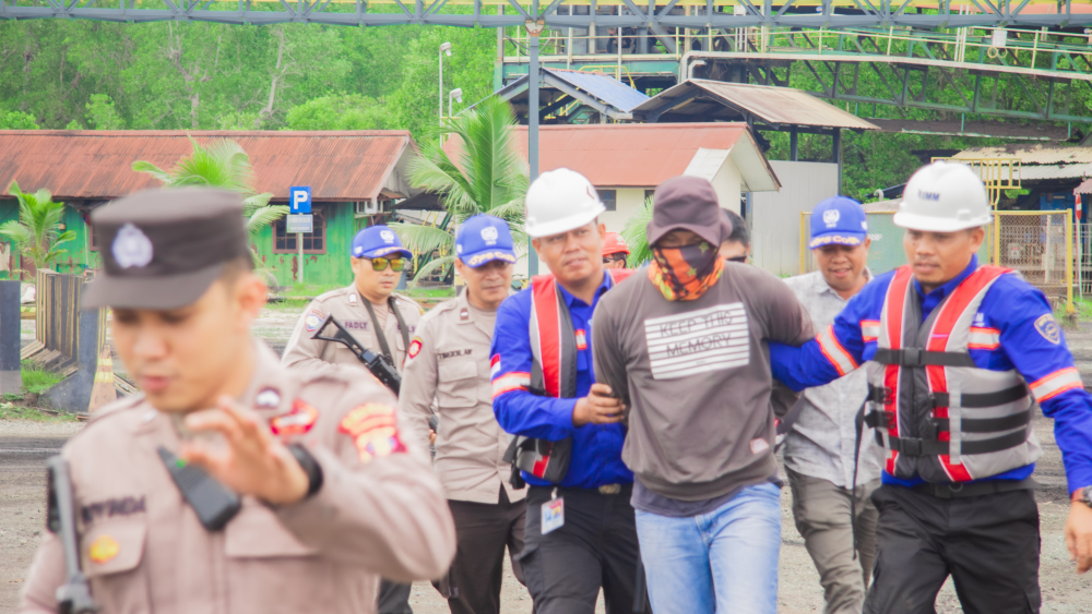 Drill dan Exercise ISPS Code di Tersus PT. Indominco&nbsp;Mandiri