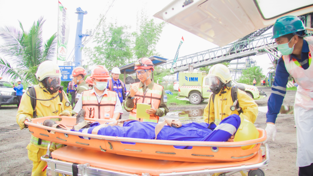 Drill dan Exercise ISPS Code di Tersus PT. Indominco&nbsp;Mandiri