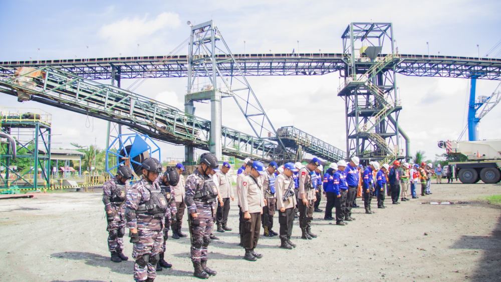 Drill dan Exercise ISPS Code di Tersus PT. Indominco&nbsp;Mandiri