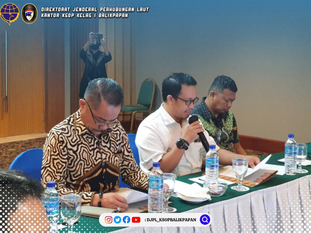 Konsenyering Evaluasi Keseimbangan Pemerintah dan Penyedia Jasa Angkutan Perairan