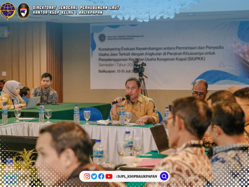Konsenyering Evaluasi Keseimbangan Pemerintah dan Penyedia Jasa Angkutan Perairan