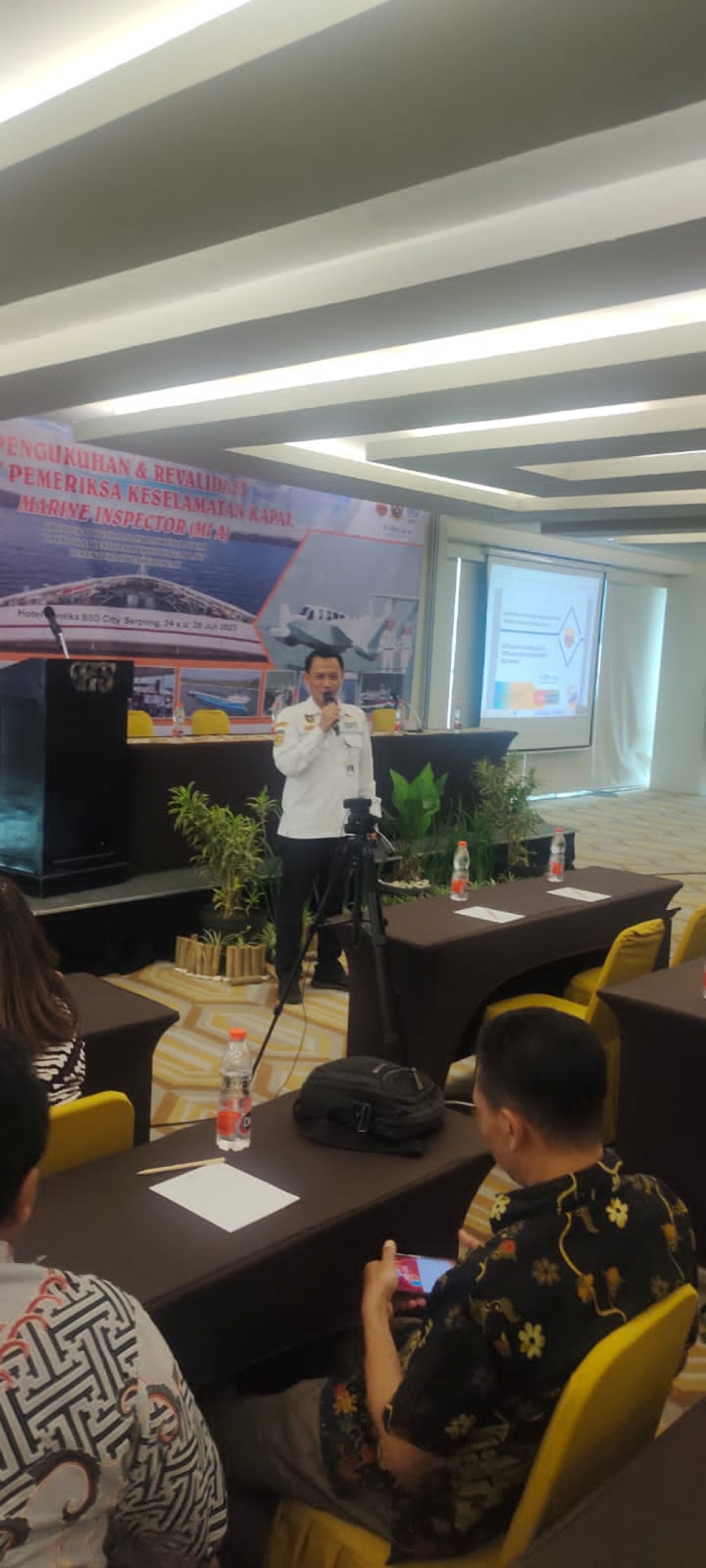 DITJEN HUBLA GELAR REVALIDASI DAN PENGUKUHAN MARINE INSPECTOR