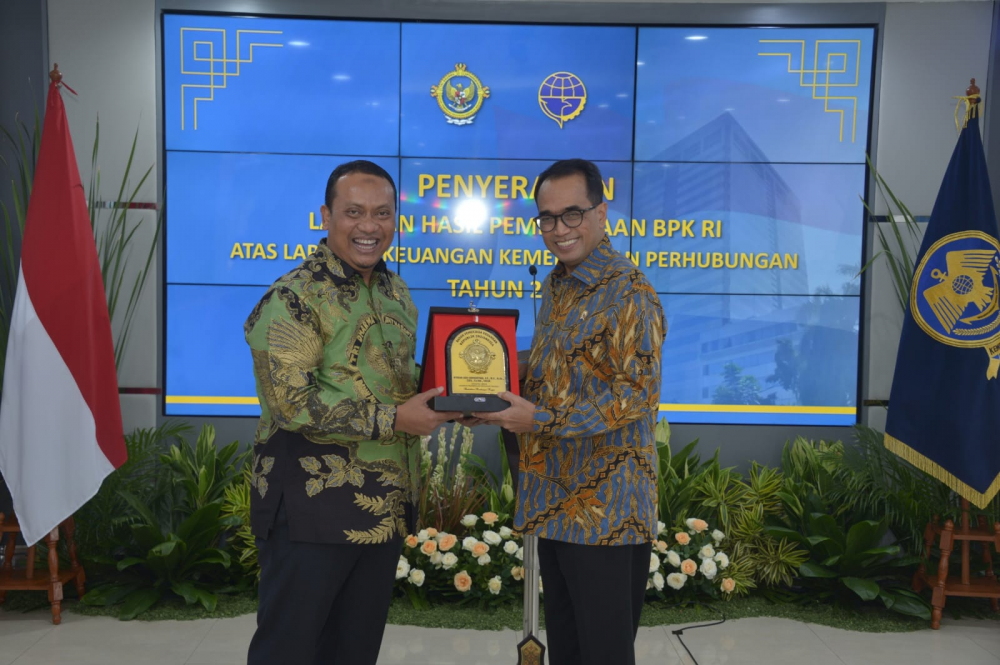 Laporan Keuangan Kemenhub Tahun 2022 Kembali Meraih Opini Wajar Tanpa Pengecualian* Sepuluh Kali Berturut-turut Sejak Tahun 2013