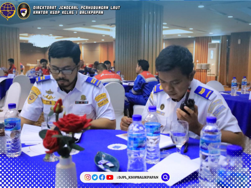 Hadiri Exercise Table Top ISPS Code RU V Balikpapan