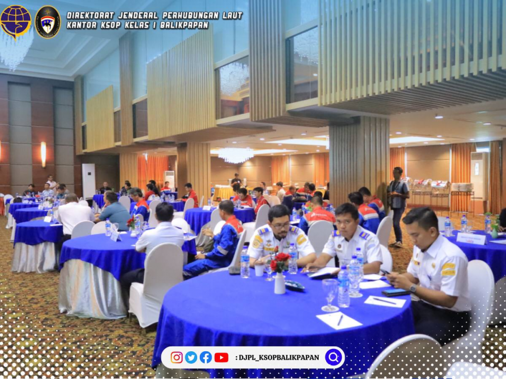 Hadiri Exercise Table Top ISPS Code RU V Balikpapan