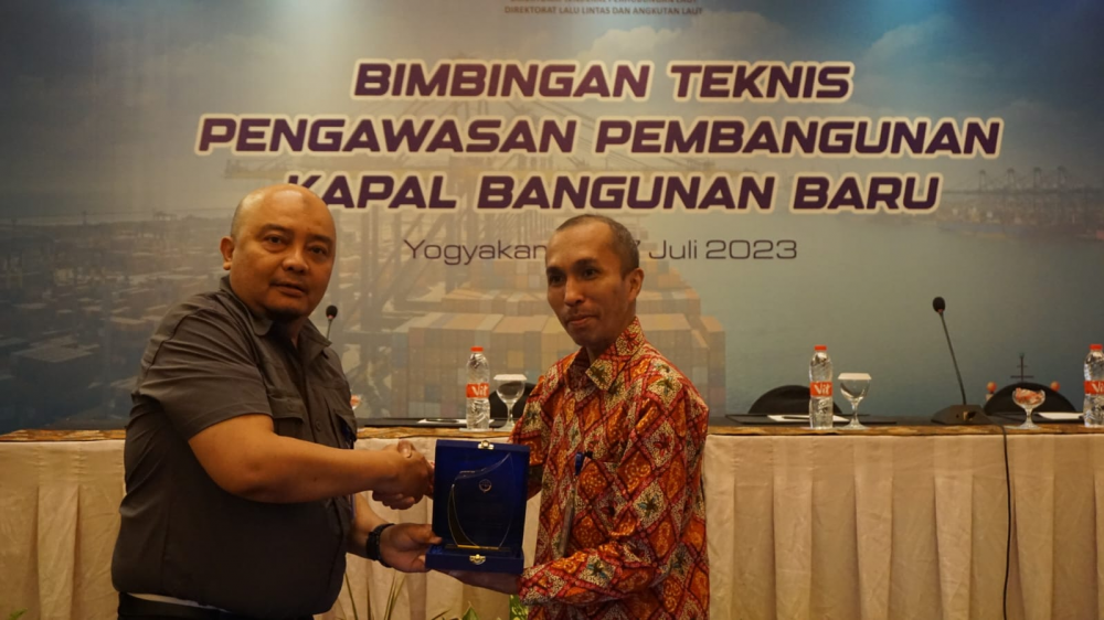 KEMENHUB SELENGGARAKAN BIMTEK PENGAWASAN PEMBANGUNAN KAPAL BARU