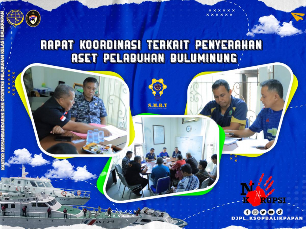 Rapat Koordinasi Terkait Penyerahan Aset Pelabuhan Buluminung