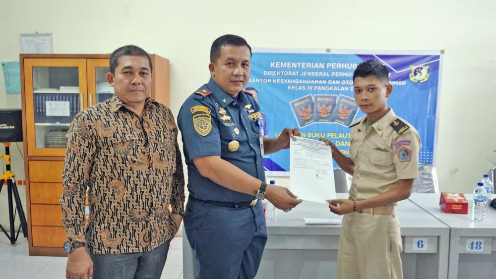 TINGKATKAN LAYANAN  BUKU PELAUT, KEMENHUB LAKUKAN PROGRAM BUKU PELAUT ONLINE GOES TO CAMPUS