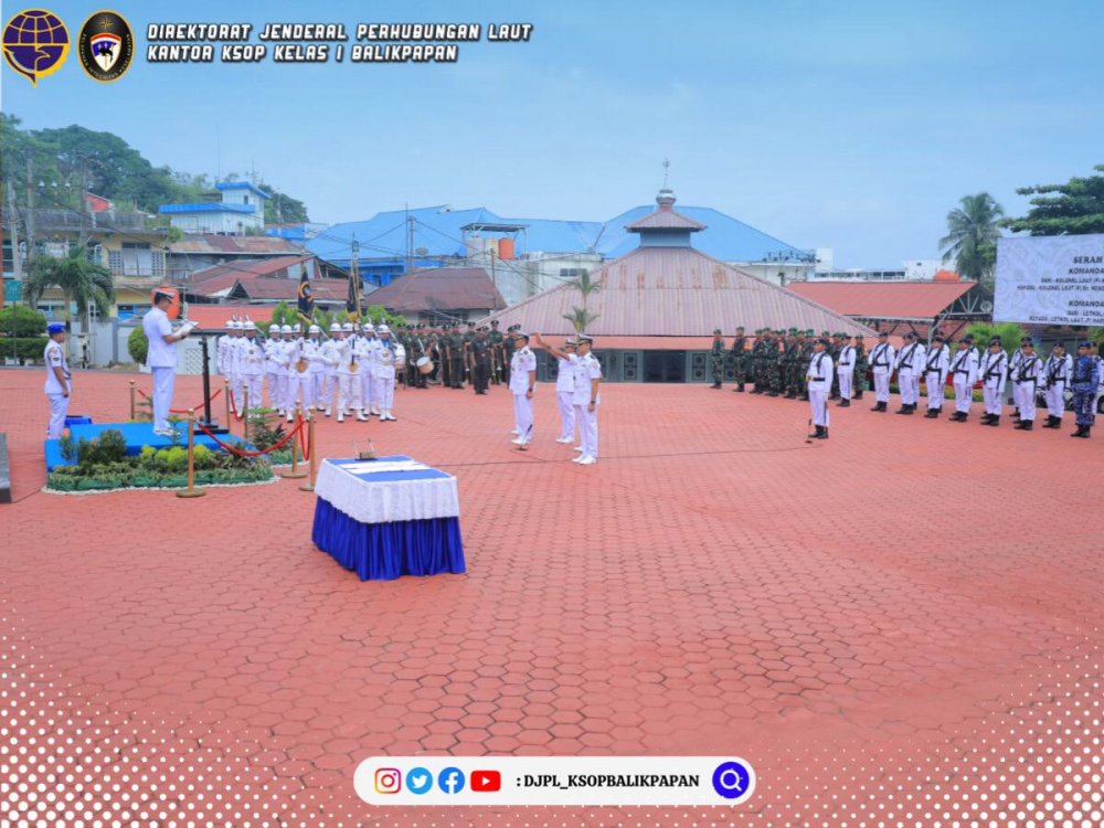 Hadiri Pisah Sambut Komandan Lanal Balikpapan