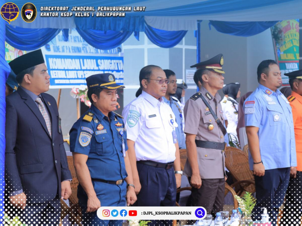 Hadiri Pisah Sambut Komandan Lanal Balikpapan
