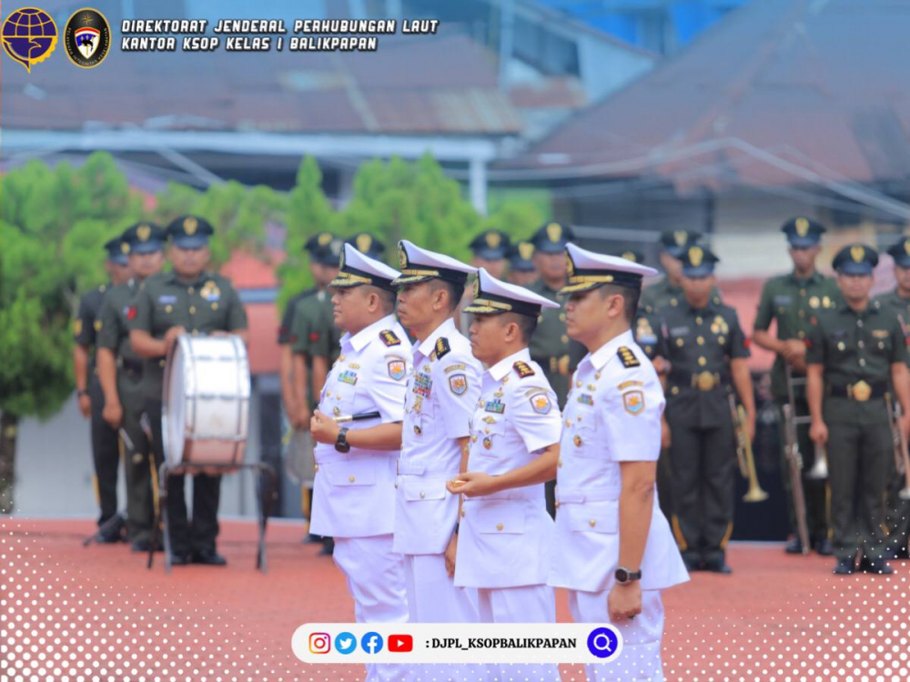 Hadiri Pisah Sambut Komandan Lanal Balikpapan