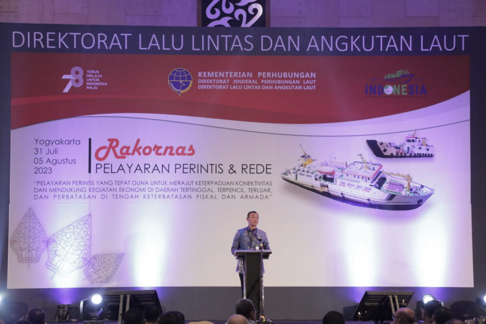 Rakornas Angkutan Laut Perintis *Menhub: Layanan Perlu Lebih Efisien dan Tepat Guna di Tengah Keterbatasan Pendanaan*