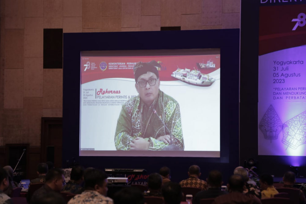 Rakornas Angkutan Laut Perintis *Menhub: Layanan Perlu Lebih Efisien dan Tepat Guna di Tengah Keterbatasan Pendanaan*