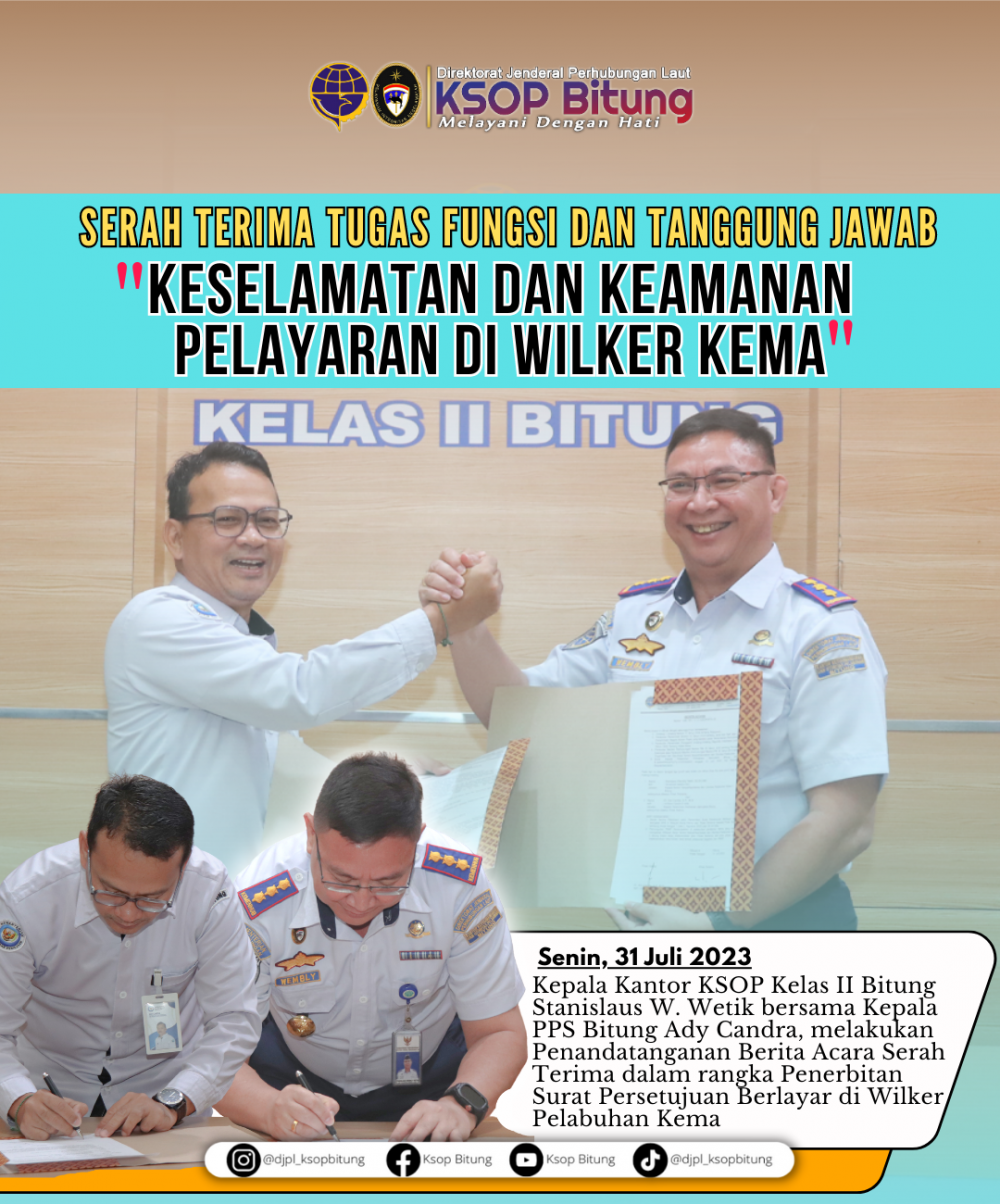 Pengalihan Fungsi Kelamatan dan Keamanan Pelayaran Kapal