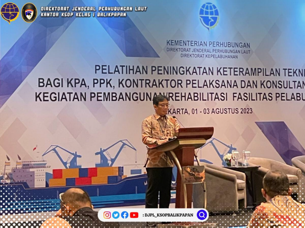 Pelatihan Teknis Pembangunan/Rehabilitasi Fasilitas Pelabuhan Laut
