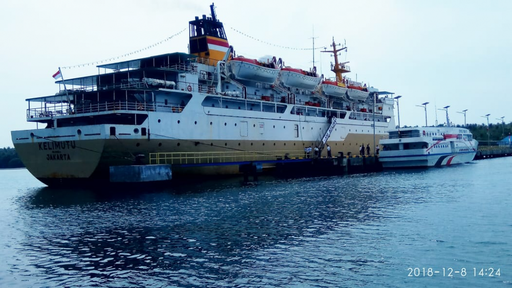 UJI SANDAR DERMAGA PELABUHAN LEGON BAJAK