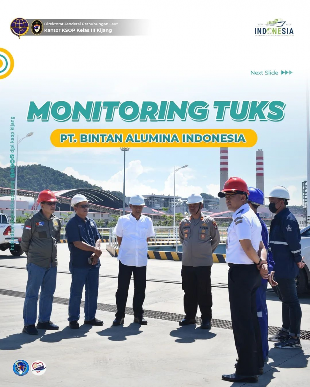 Monitoring TUKS PT. Bintan Alumina Indonesia