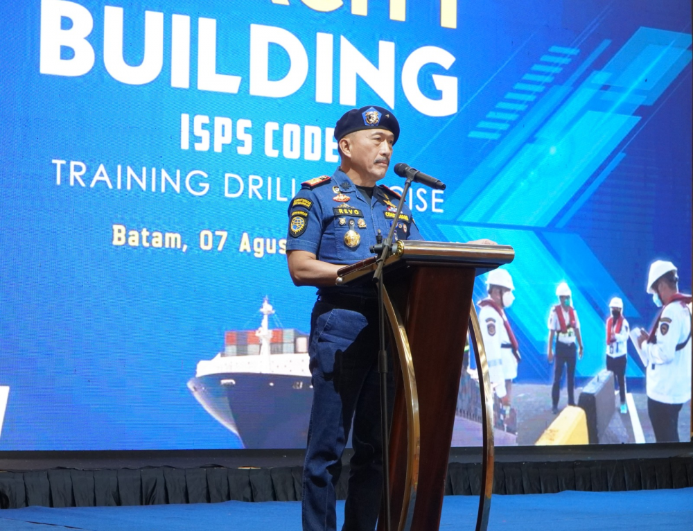 JELANG PELAKSANAAN JOINT EXERCISE ISPS CODE, KEMENHUB LAKSANAKAN CAPACITY BUILDING