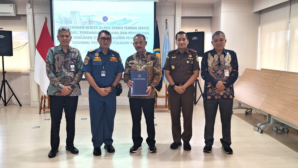 KEMENHUB SERAH TERIMAKAN P3D PELABUHAN PENGUMPAN REGIONAL KEPADA PEMPROV KEPULAUAN RIAU