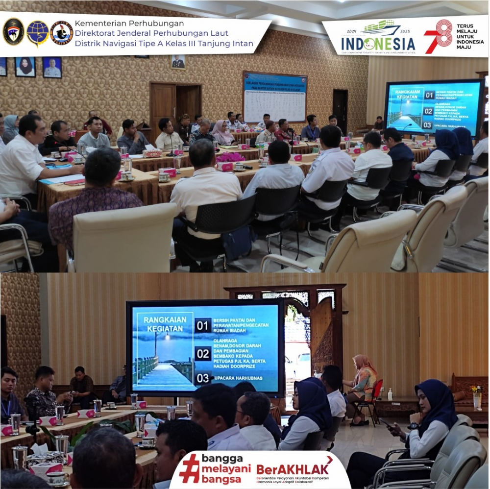 Rapat Persiapan Peringatan Hari Perhubungan Nasional Tahun 2023