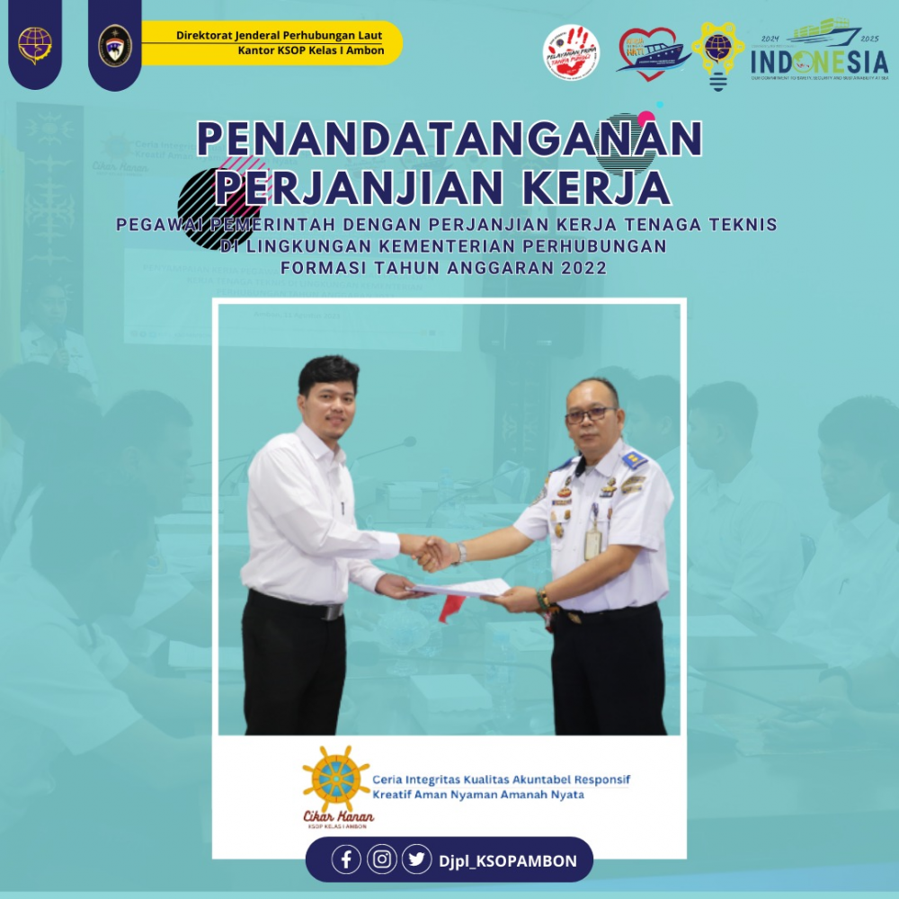 PENANDATANGAN PERJANJIAN KERJA