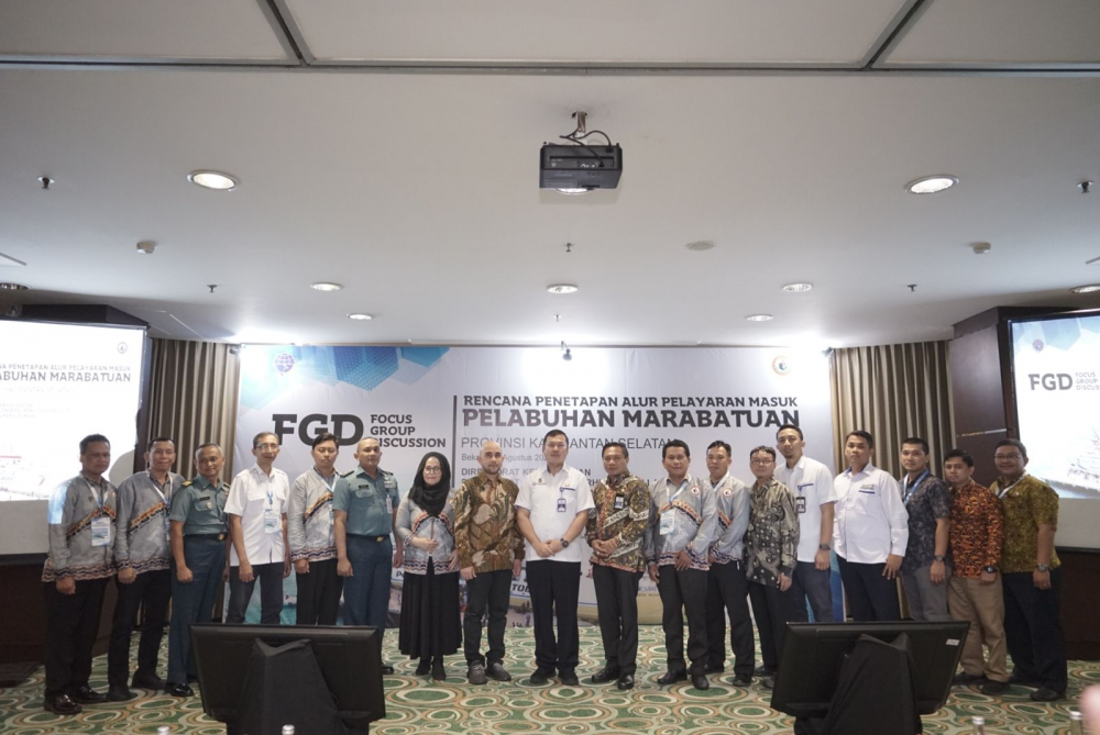 JADI PENGHUBUNG ANTAR PULAU DI KALSEL, KEMENHUB TETAPKAN ALUR PELAYARAN PELABUHAN MARABATUAN