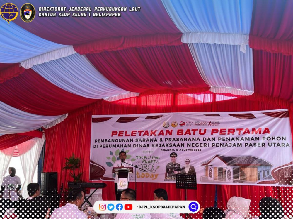 Hadiri Peresmin Sarana dan Prasarana Serta Penanaman Pohon