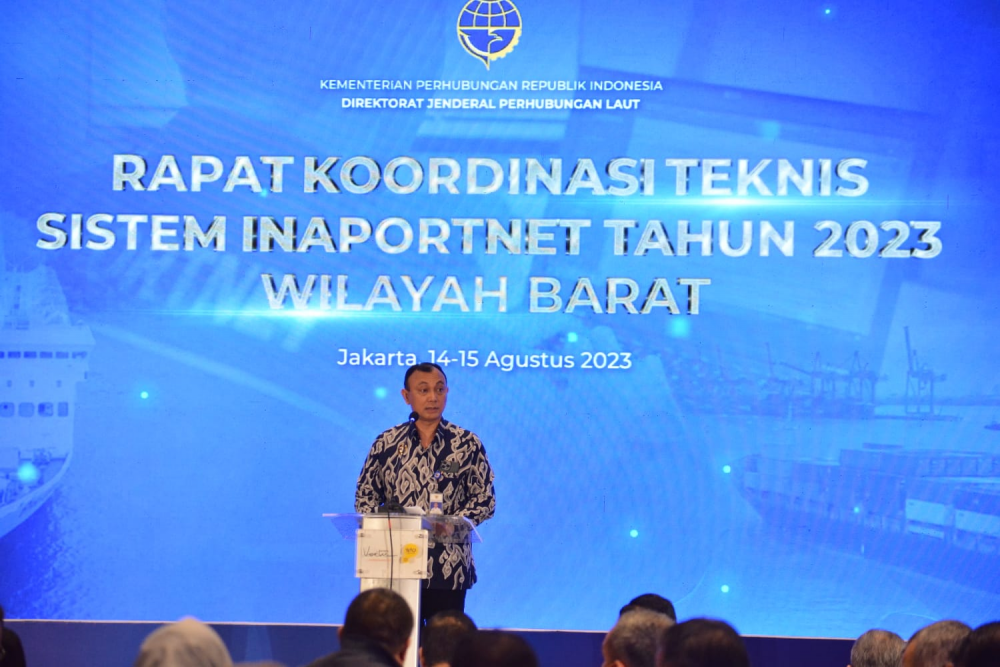 JADI PINTU MASUK AWAL ARUS LOGISTIK DI PELABUHAN, INAPORNET SUDAH DITERAPKAN DI 149 PELABUHAN