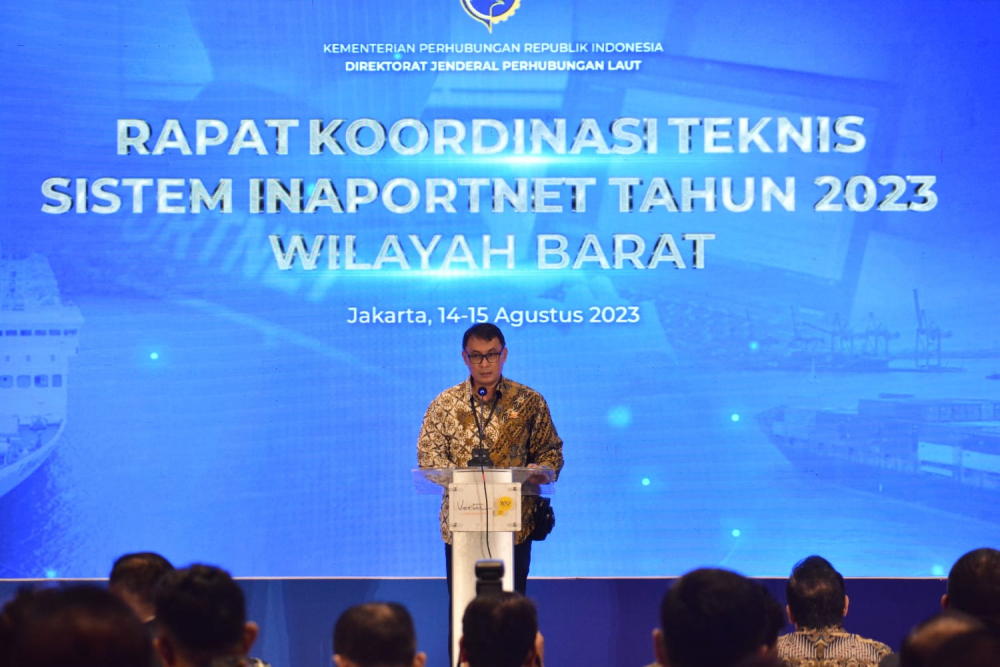JADI PINTU MASUK AWAL ARUS LOGISTIK DI PELABUHAN, INAPORNET SUDAH DITERAPKAN DI 149 PELABUHAN