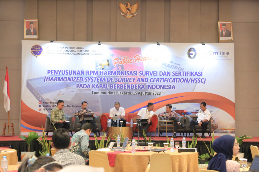 CIPTAKAN KESERAGAMAN PEMERIKSA KESELAMATAN KAPAL, KEMENHUB SIAPKAN ATURAN HARMONISASI SURVEI DAN SERTIFIKASI KAPAL BERBENDERA INDONESIA