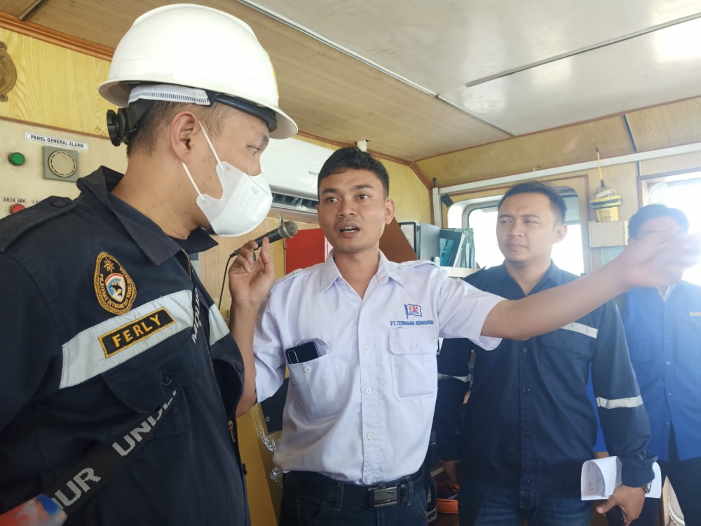 Kantor Kesyahbandaran dan Otoritas Pelabuhan Kalianget Gelar Pelaksanaan Sea Trial KM Bukit Patung di PT. Adiluhung Saranasegara Indonesia