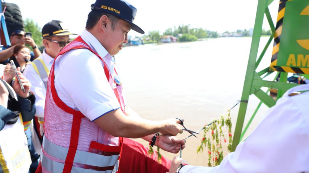 KELOLA ALUR PELAYARAN DI PELABUHAN BANJARMASIN DENGAN BAIK, DITJEN HUBLA APRESIASI PT AMBANG BARITO NUSAPERSADA