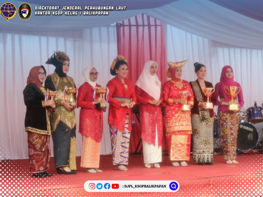 DWP KSOP Kelas I Balikpapan Raih Juara 3 Lomba Tari