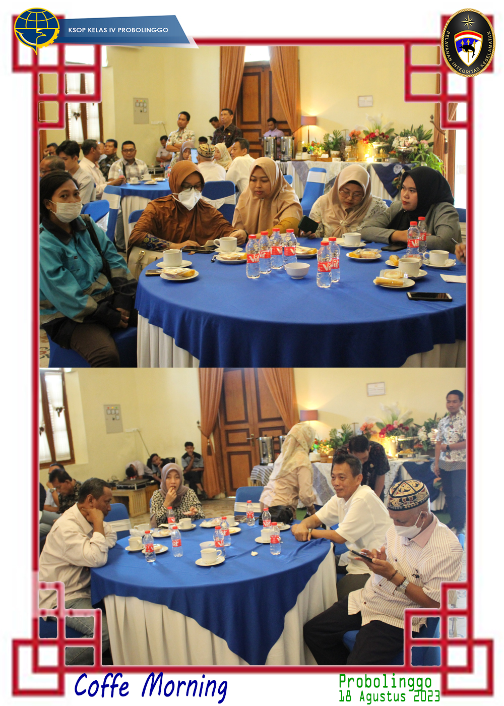 Coffee Morning sarana menyampaikan uneg uneg agar Pelabuhan Probolinggo Lebih Maju