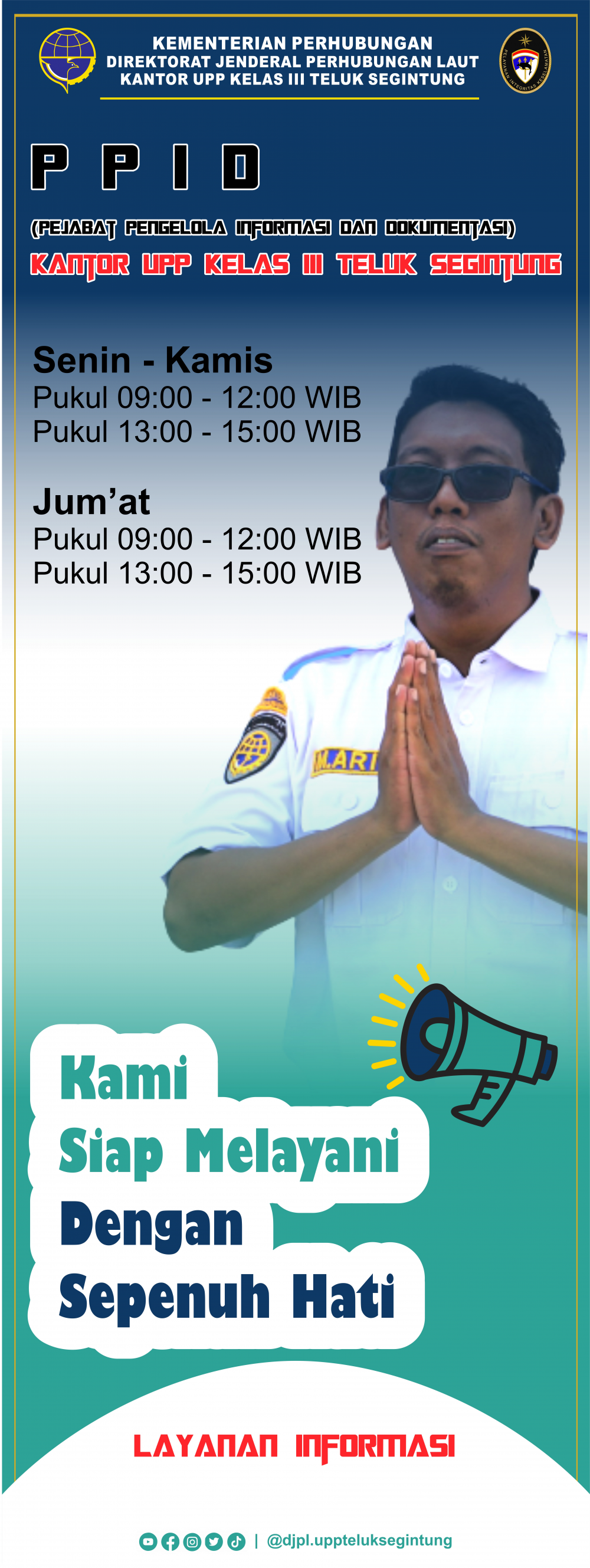 Jadwal pelayanan informasi publik