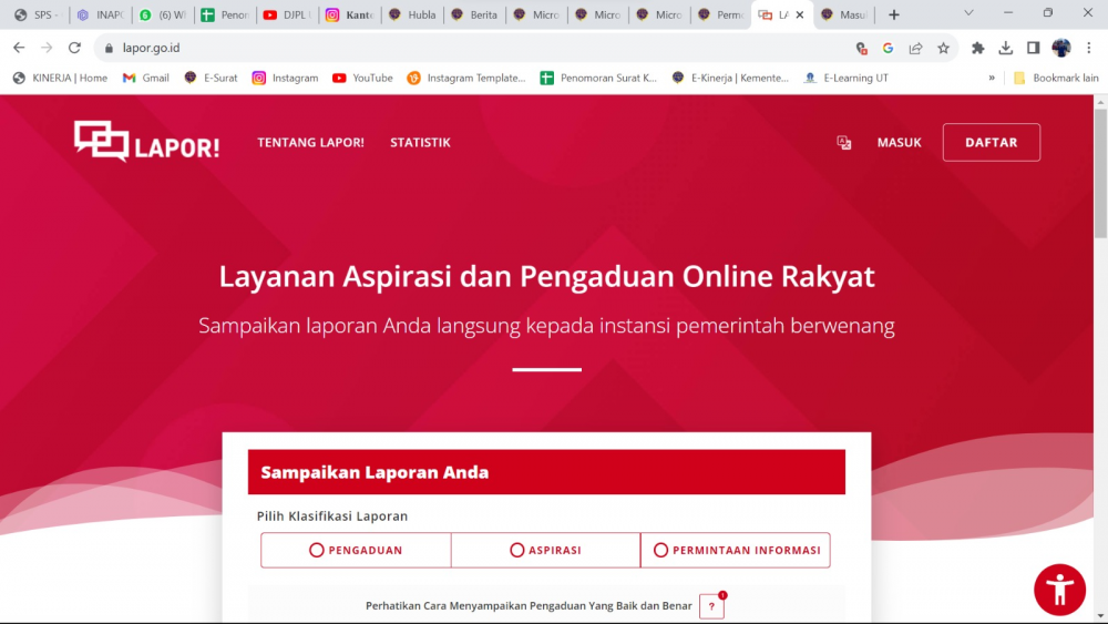 Layanan Pengaduan