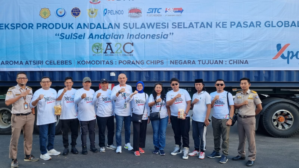 Pelepasan Ekspor Produk Andalan Sulawesi Selatan ke Pasar Global
