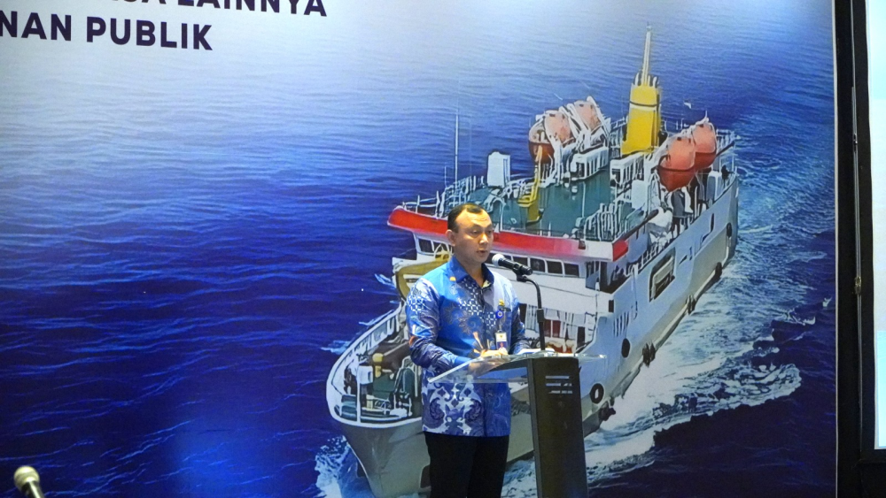 KEMENHUB SOSIALISASIKAN KATALOG ELEKTRONIK DALAM PEMILIHAN PENYEDIA JASA KEGIATAN PELAYANAN PUBLIK KAPAL PERINTIS